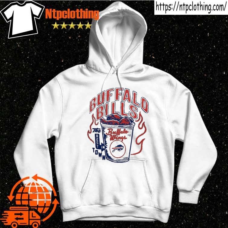 Buffalo Bills The town Buffalo Wings shirt, hoodie, sweater and long sleeve