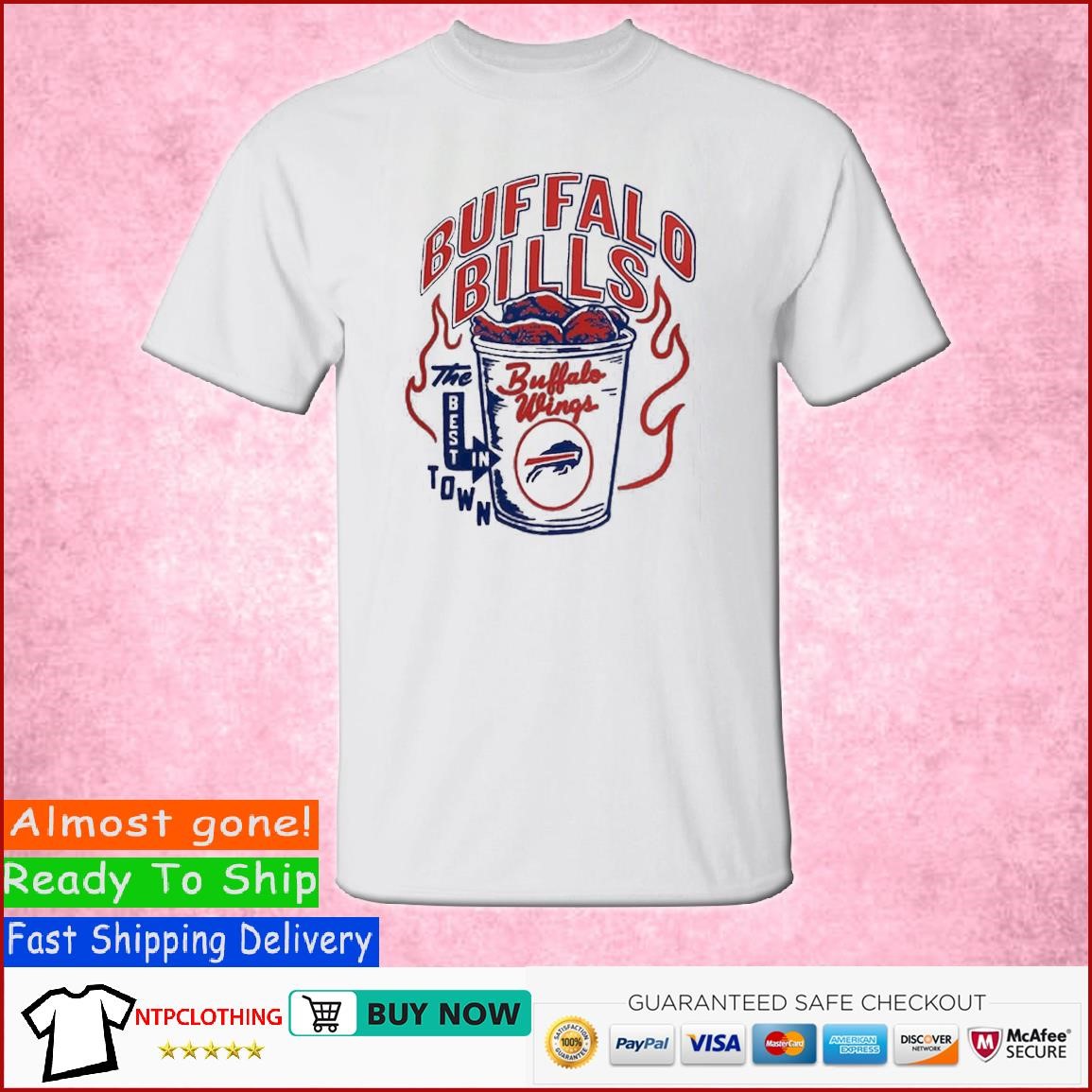 Buffalo Bills Homage Unisex Nfl X Guy Fieri'S Flavortown T-Shirt