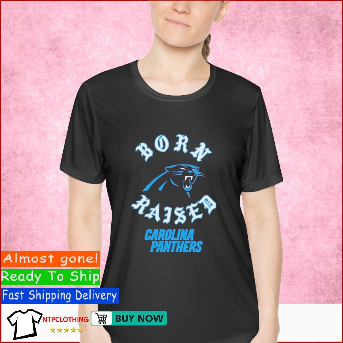 Official Carolina Panthers Born X Raised Shirt, hoodie, sweater