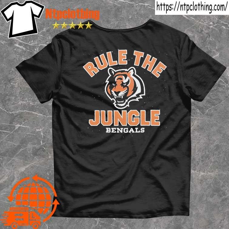 Official cincinnati Bengals Rule The Jungle T-Shirt, hoodie, sweater, long  sleeve and tank top