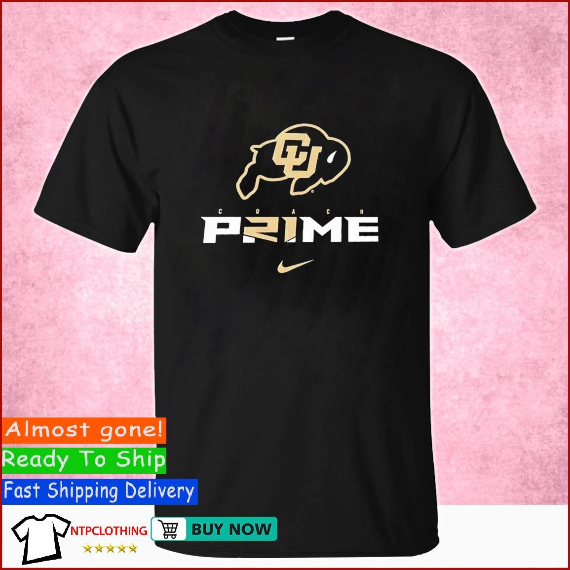 Official Colorado Buffaloes Nike Coach Prime T-shirt Sweatshirt Hoodie