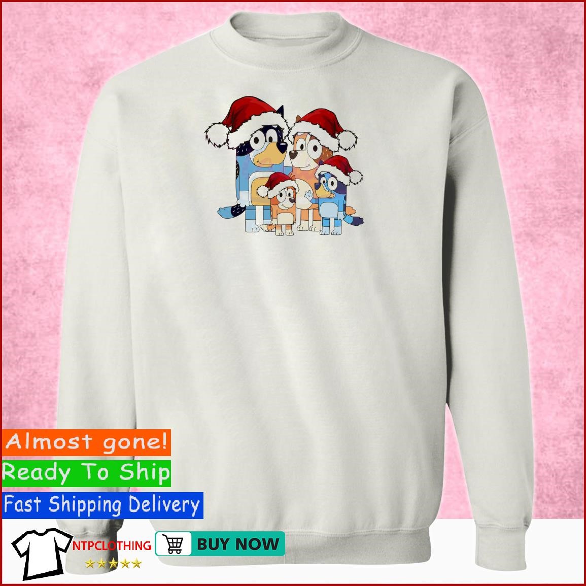 Cute Bluey Family Merry Xmas 2023 shirt, hoodie, longsleeve, sweatshirt,  v-neck tee