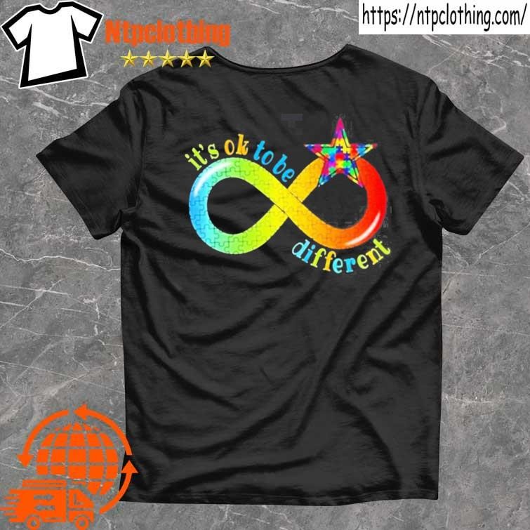 Dallas Cowboys It's Ok To Be Different Autism Infinity Shirt by