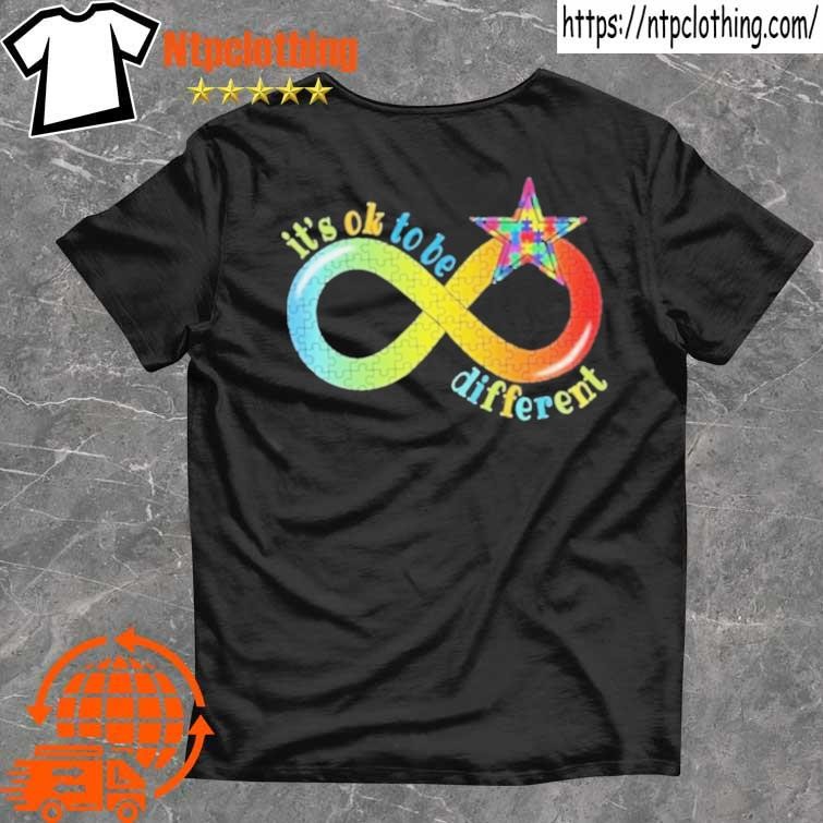 Dallas Cowboys It's Ok To Be Different Autism Infinity T Shirt