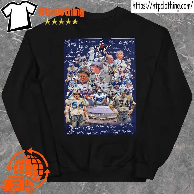 Official Dallas Cowboys Legend Signatures Shirt, hoodie, sweater, long  sleeve and tank top