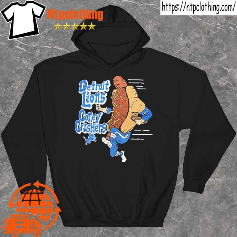 Detroit Lions coney crushers Guy Fieri's Flavortown shirt, hoodie, sweater,  long sleeve and tank top