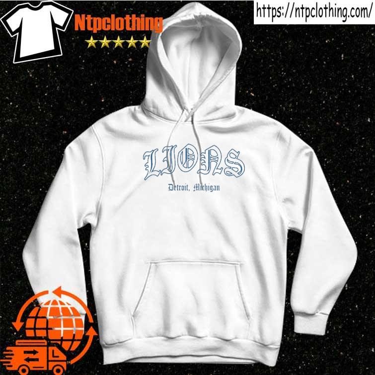 Official Detroit Lions Old English Shirt, hoodie, sweater, long