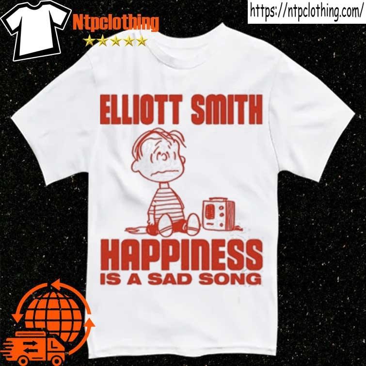 Official Elliott Smith Happiness Is A Sad Song Shirt