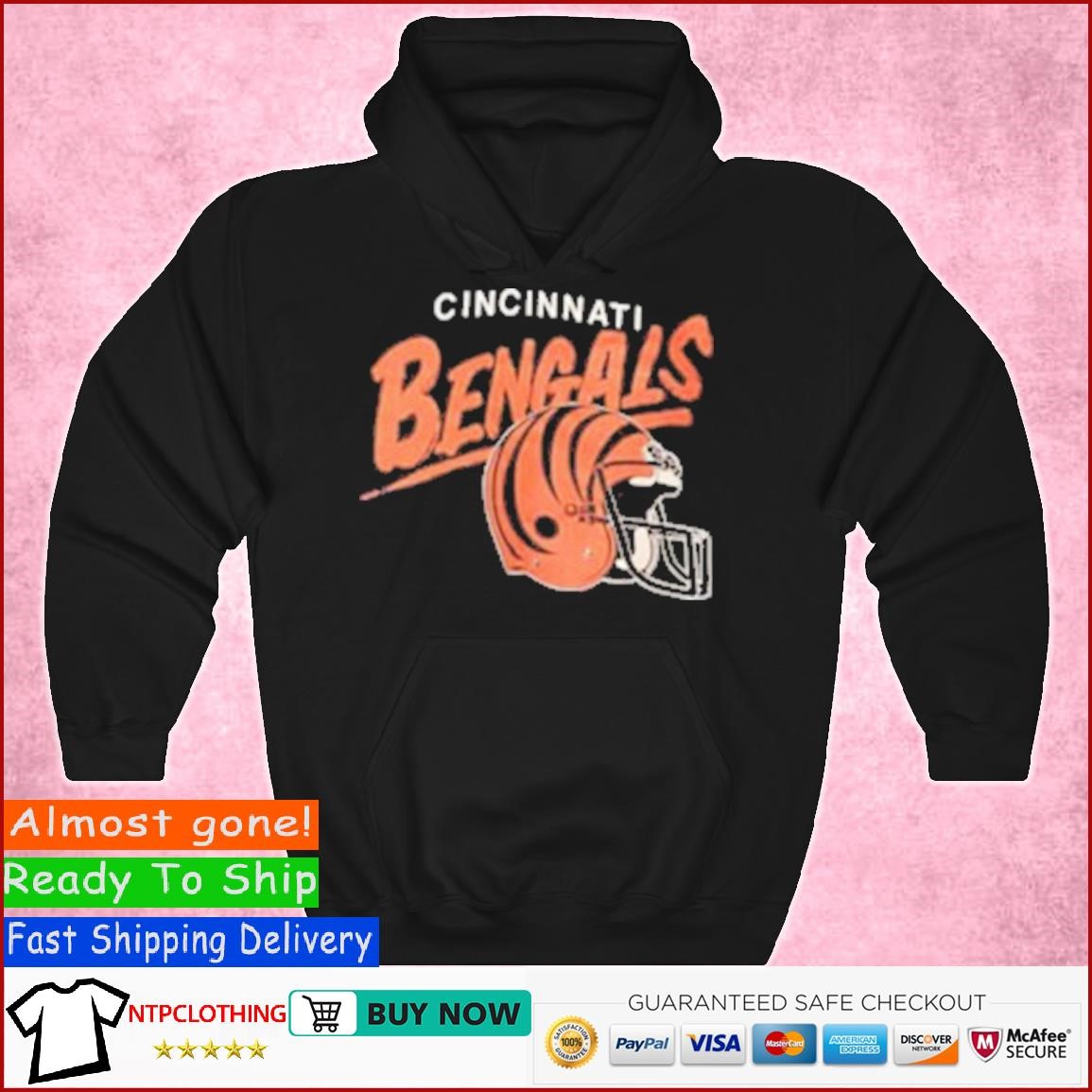 Cincinnati Bengals Sweatshirts & Hoodies for Sale