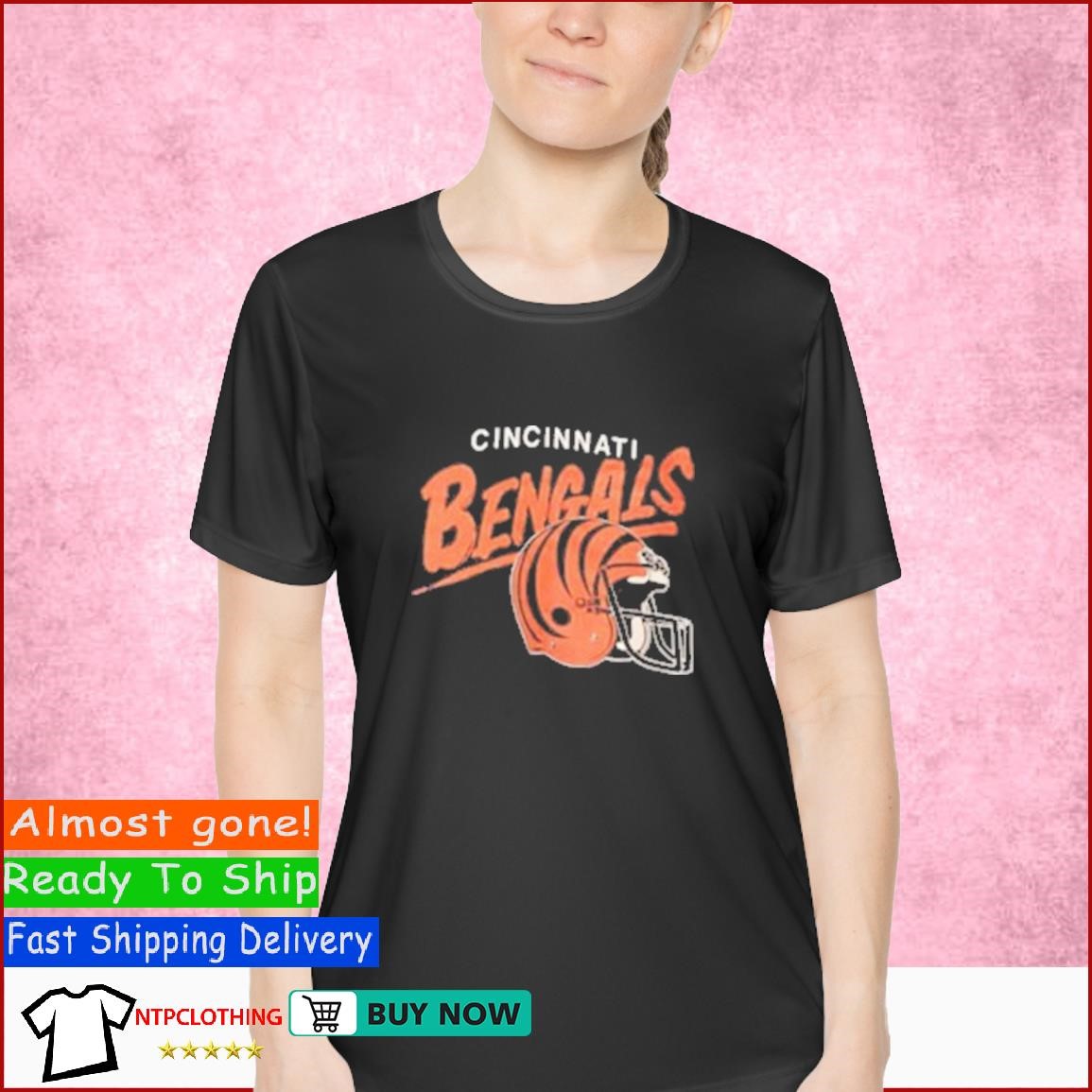 Black Woman Cincinnati Bengals Girl Shirt, hoodie, sweater, long