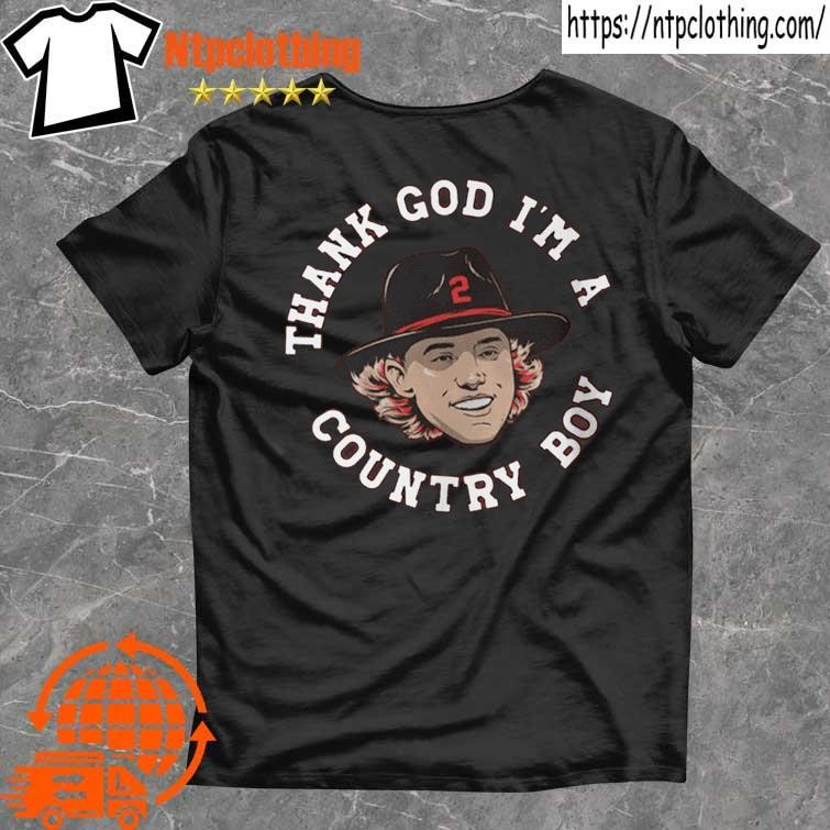 Gunnar Henderson Thank God I'm A Country Boy T-Shirt, hoodie, sweater, long  sleeve and tank top