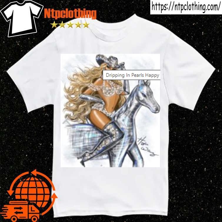 Official Hayden Williams Dripping In Pearls Renaissance Worldtour Beyonce New shirt