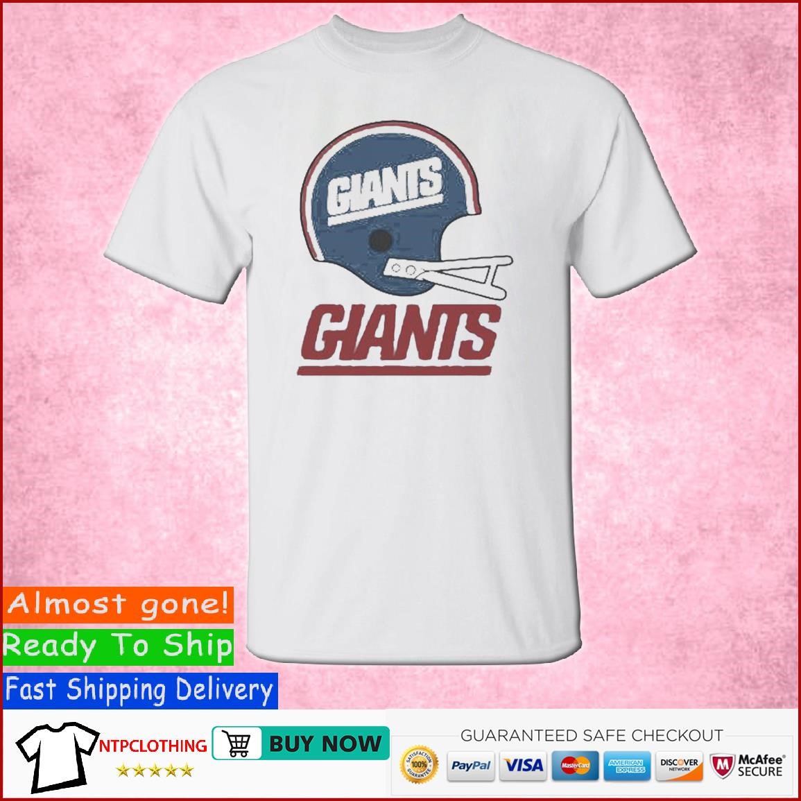 pink new york giants shirt