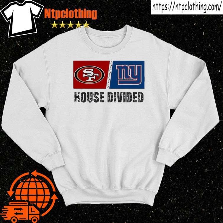 Official San Francisco 49Ers Vs New York Giants House Divided New