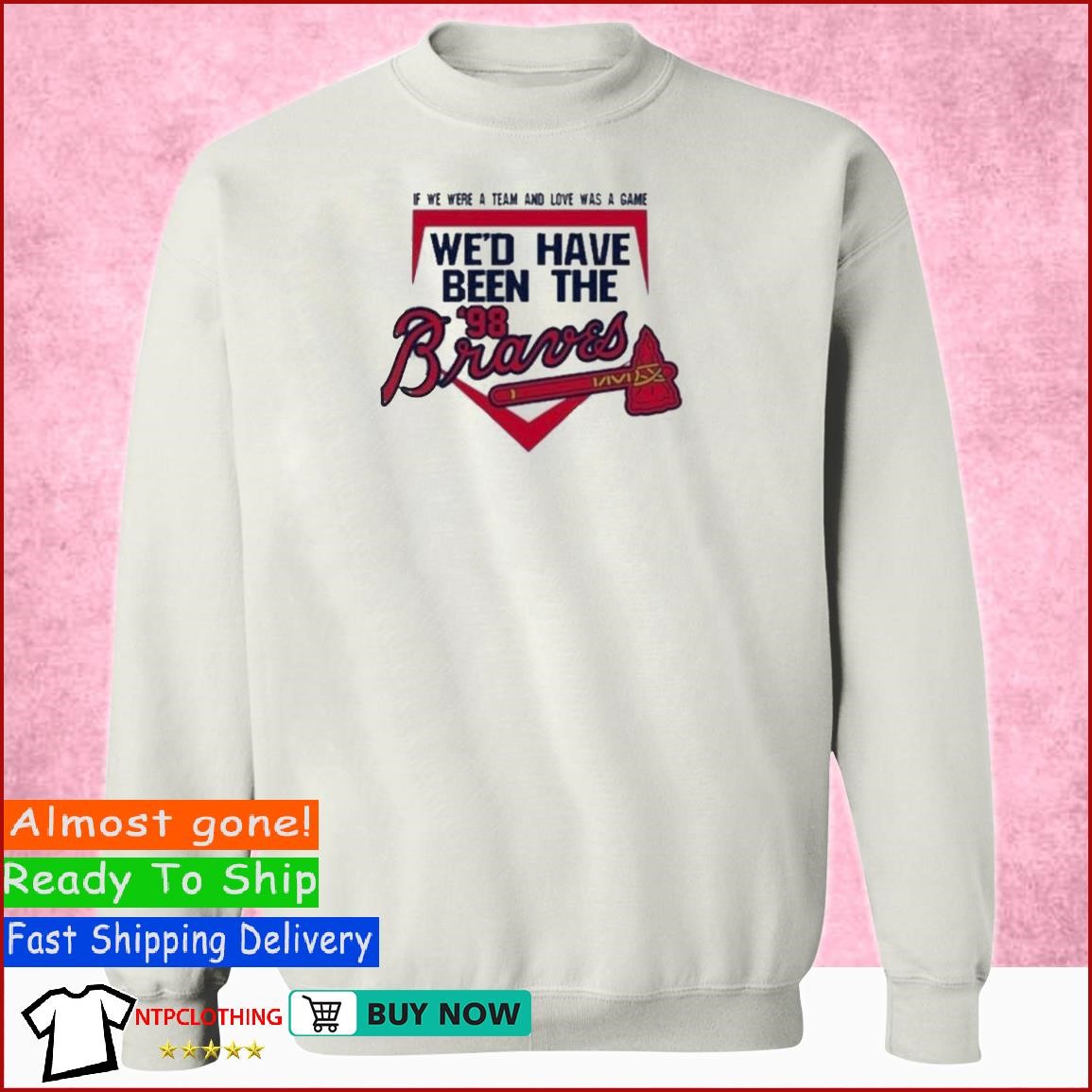 Atlanta Braves Under Exposure Long Sleeve Shirt