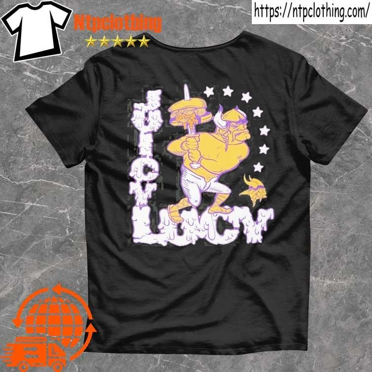 Official Juicy Lucy Minnesota Vikings Nfl X Guy Fieri Flavortown Shirt,  hoodie, sweater, long sleeve and tank top