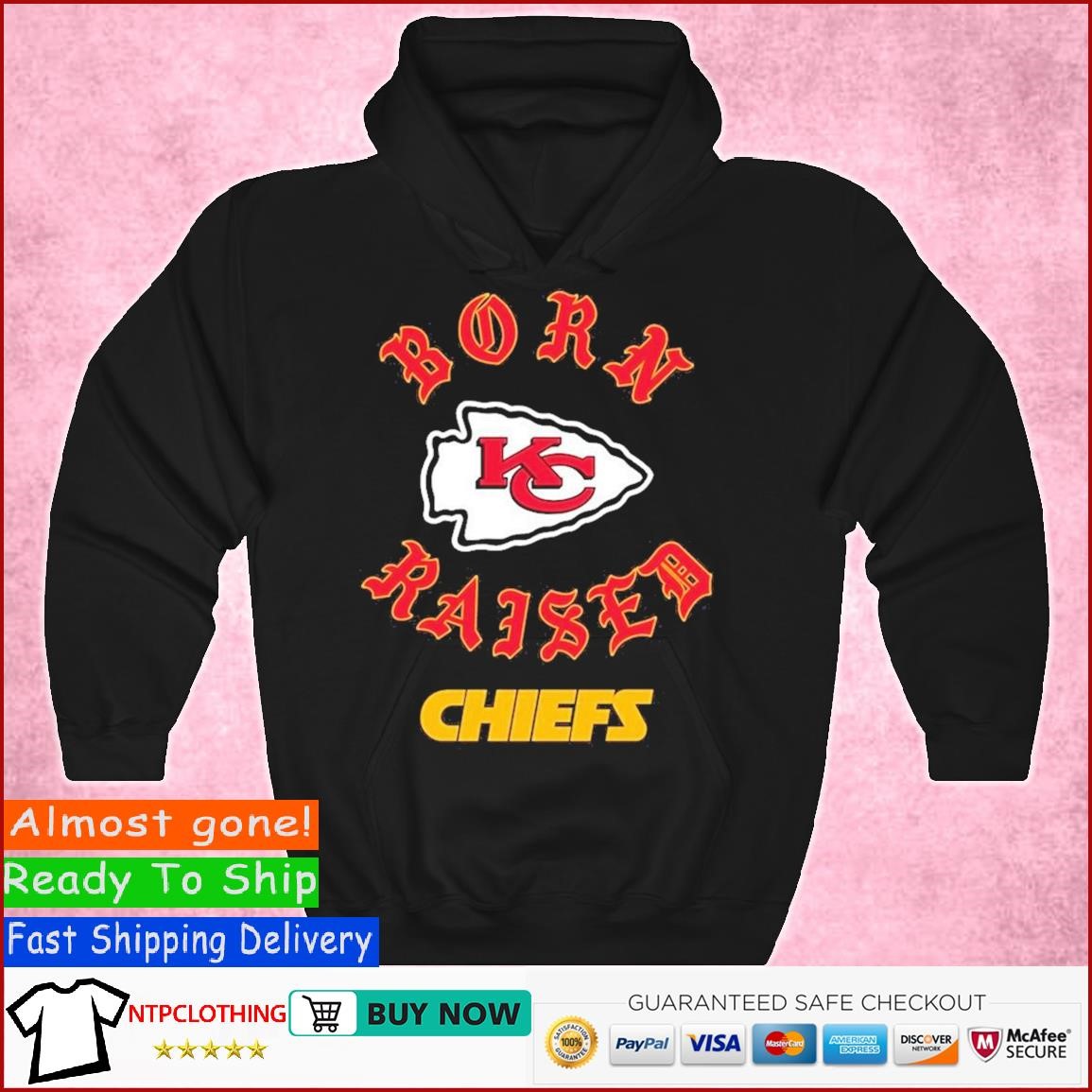 Kansas city Chiefs born x raised shirt, hoodie, sweater, long