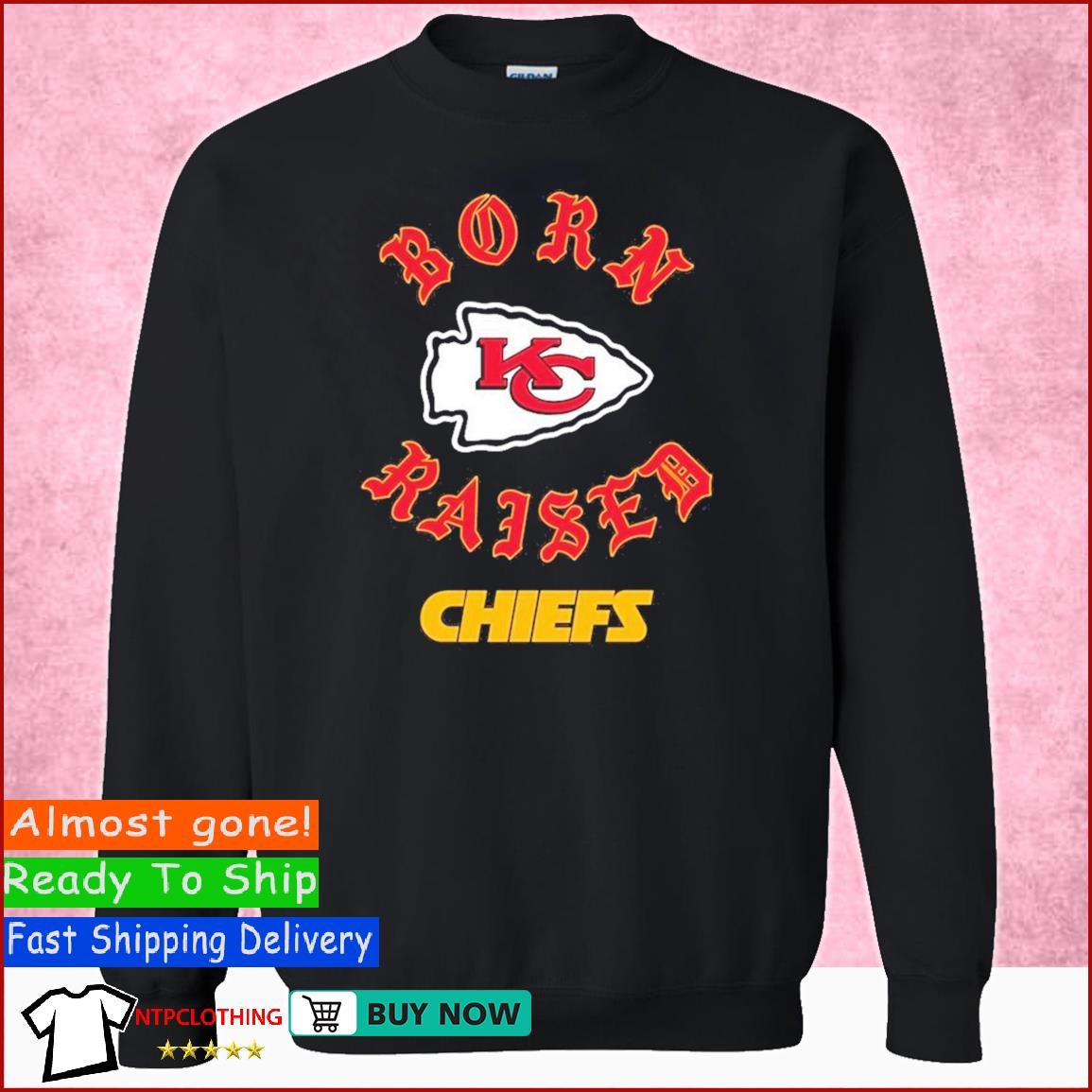 Kansas city Chiefs born x raised shirt, hoodie, sweater, long sleeve and  tank top