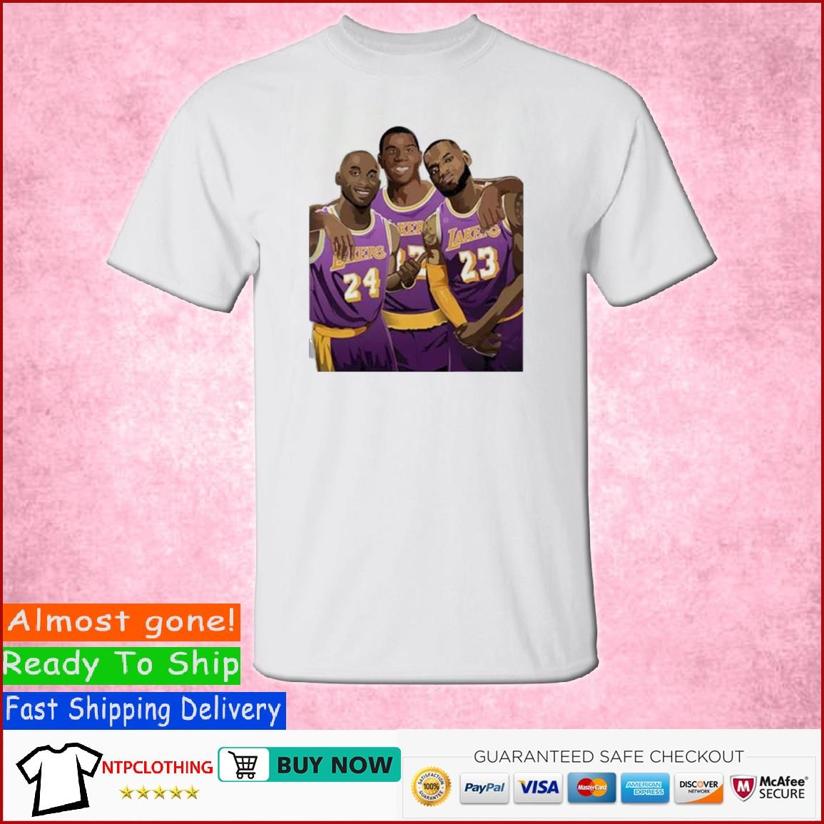 Los Angeles Lakers Geats Lebron Kobe Magic Shirt