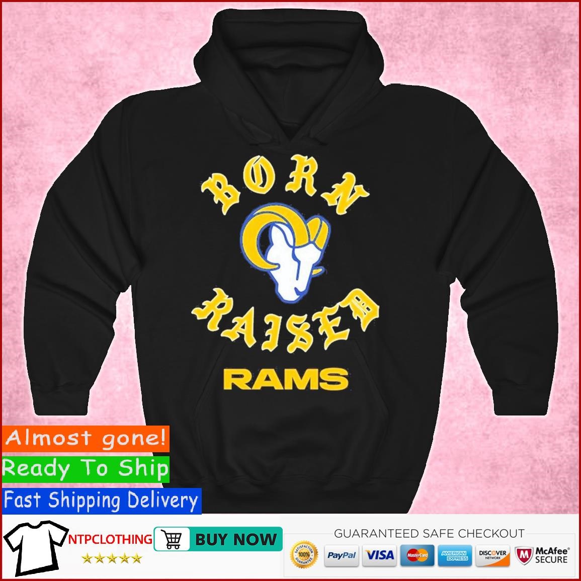 FREE shipping Born X Raised Rams Los Angeles RAMS shirt, Unisex tee,  hoodie, sweater, v-neck and tank top