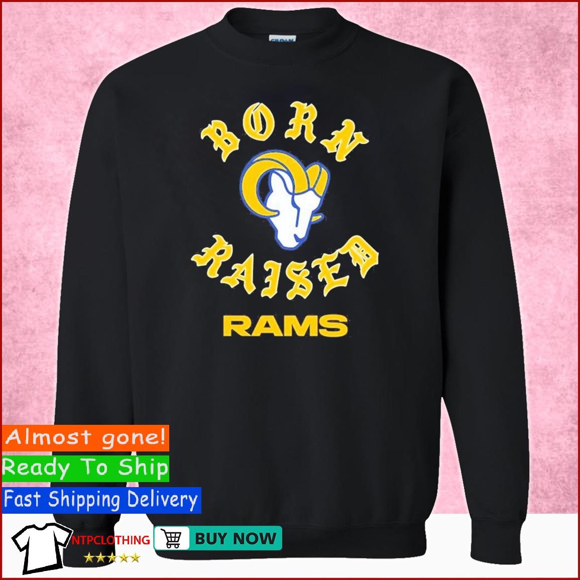 Los Angeles Rams Born X Raised Unisex T-Shirt, hoodie, sweater and long  sleeve