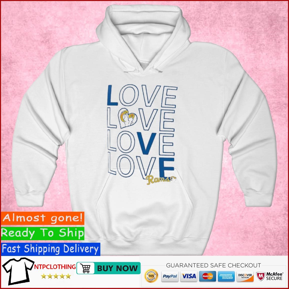 Official Funny Just a Girl in love with her Los Angeles Rams shirt, hoodie,  sweater, long sleeve and tank top