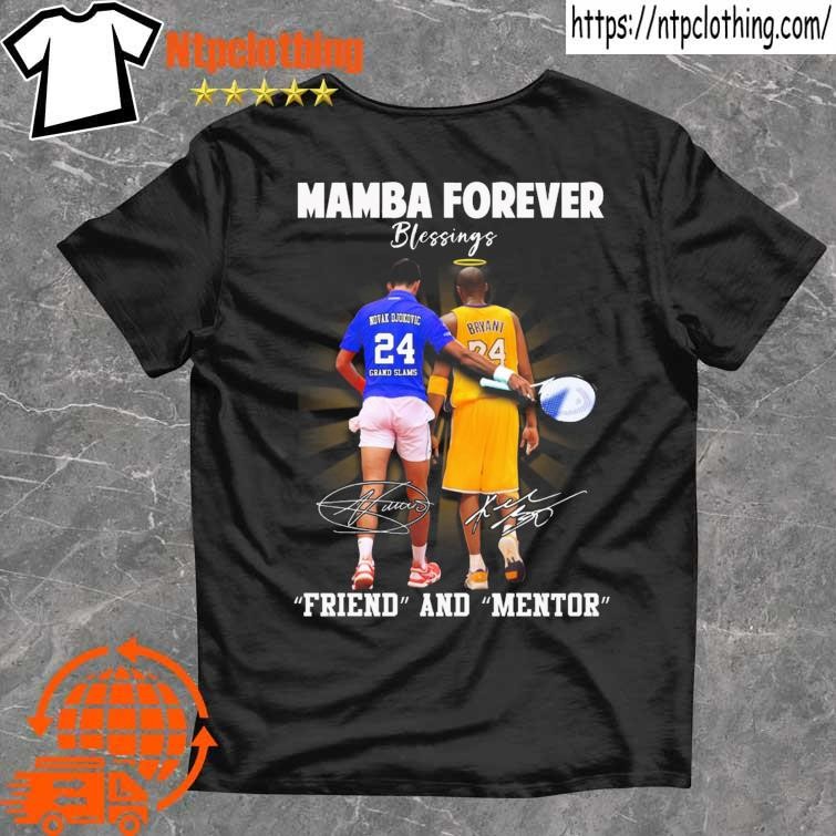 Official Mamba forever novak djokovic Kobe Bryant shirt, hoodie, sweater,  long sleeve and tank top