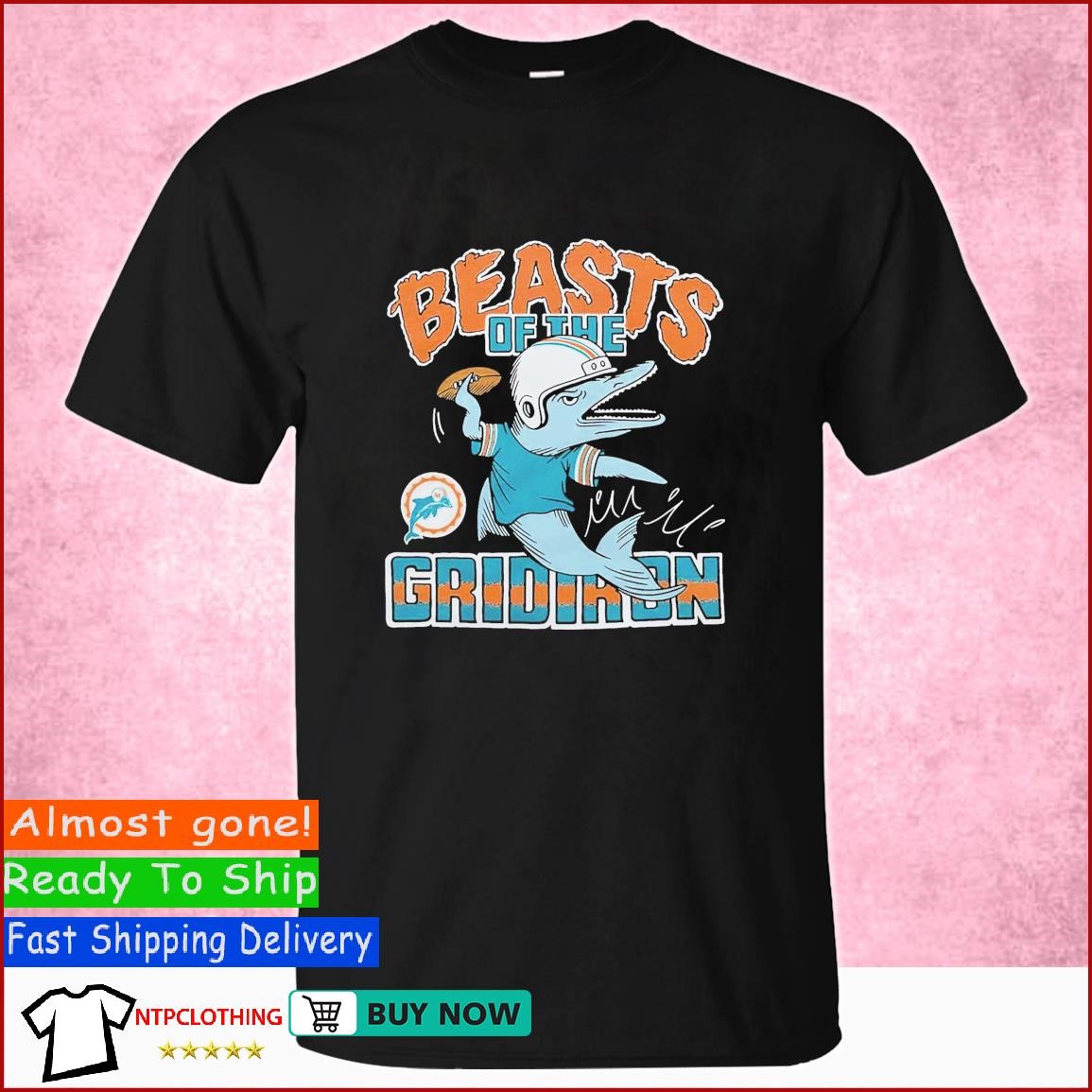 Miami Dolphins Beasts of the Gridiron Shirt, hoodie, sweater, long