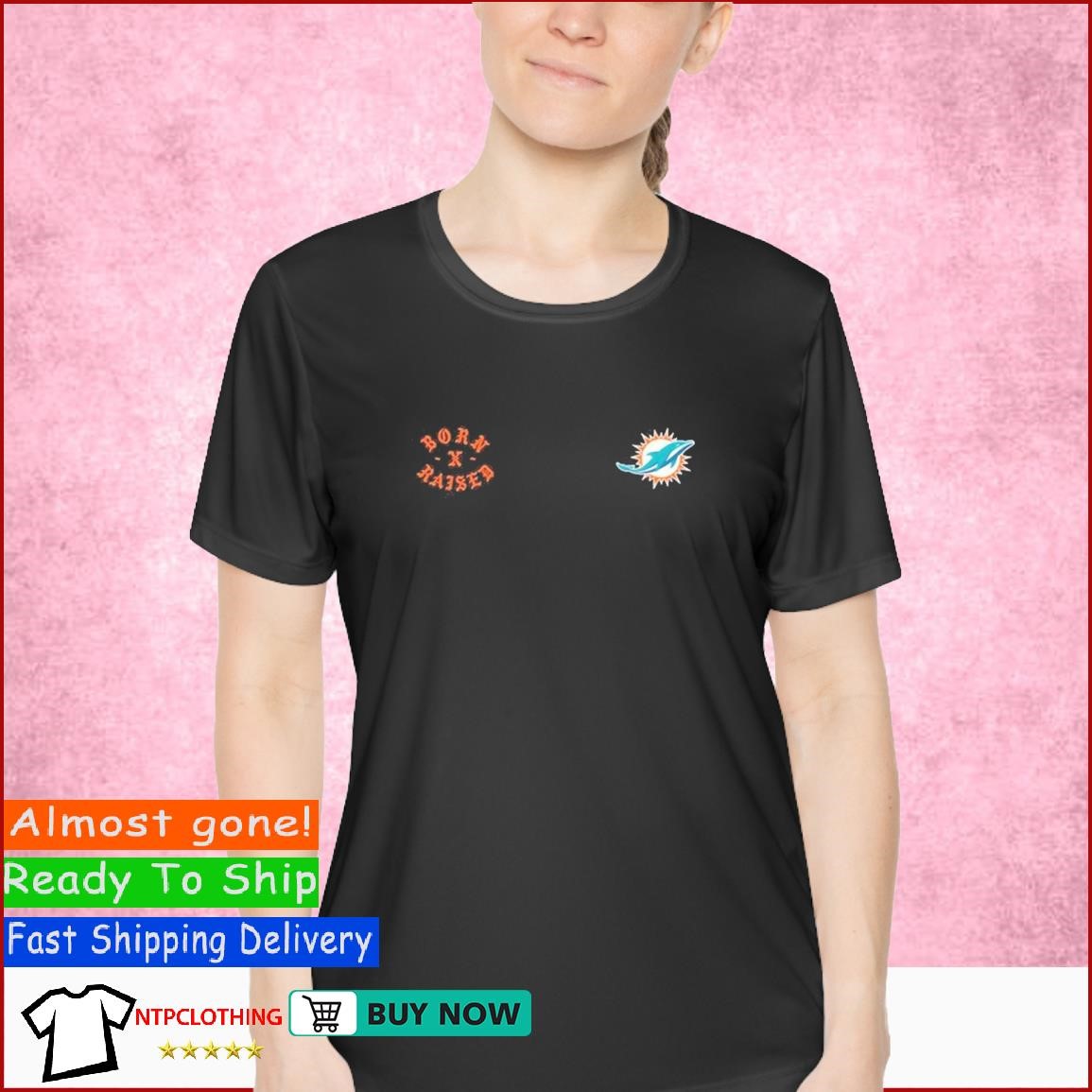 Miami Dolphins Born X Raised Unisex T-Shirt, hoodie, sweater and long sleeve