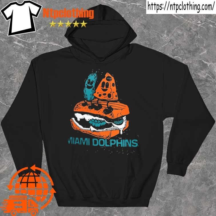 Unisex Homage Gray Miami Dolphins NFL x Guy Fieri’s Flavortown Tri-Blend  Pullover Hoodie