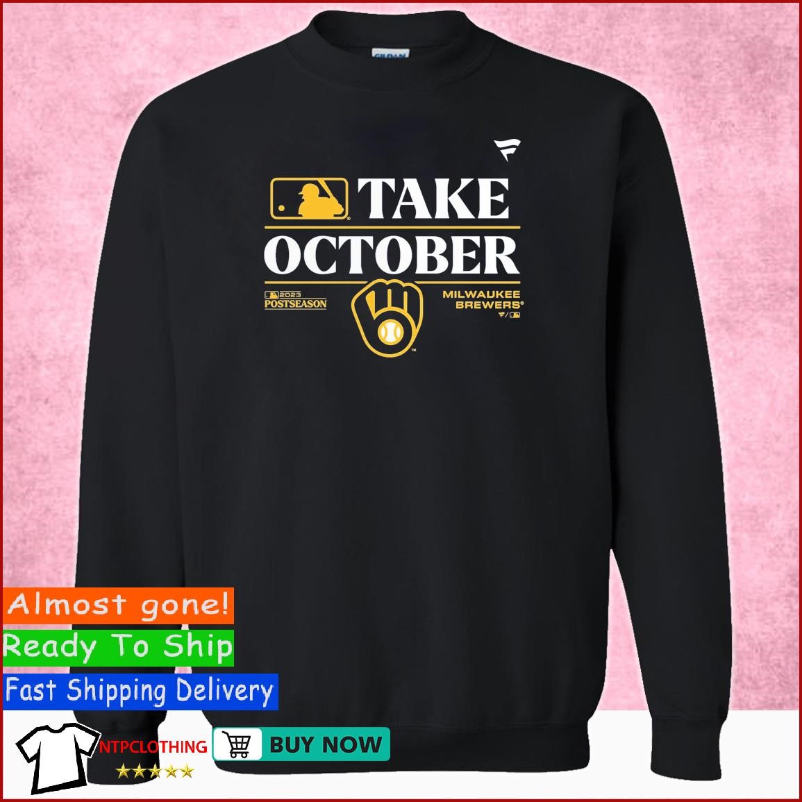 Milwaukee Brewers Youth 2023 Postseason Locker Room Shirt, hoodie