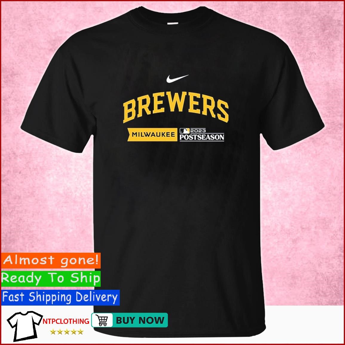 Milwaukee Brewers Youth 2023 Postseason Locker Room Shirt, hoodie