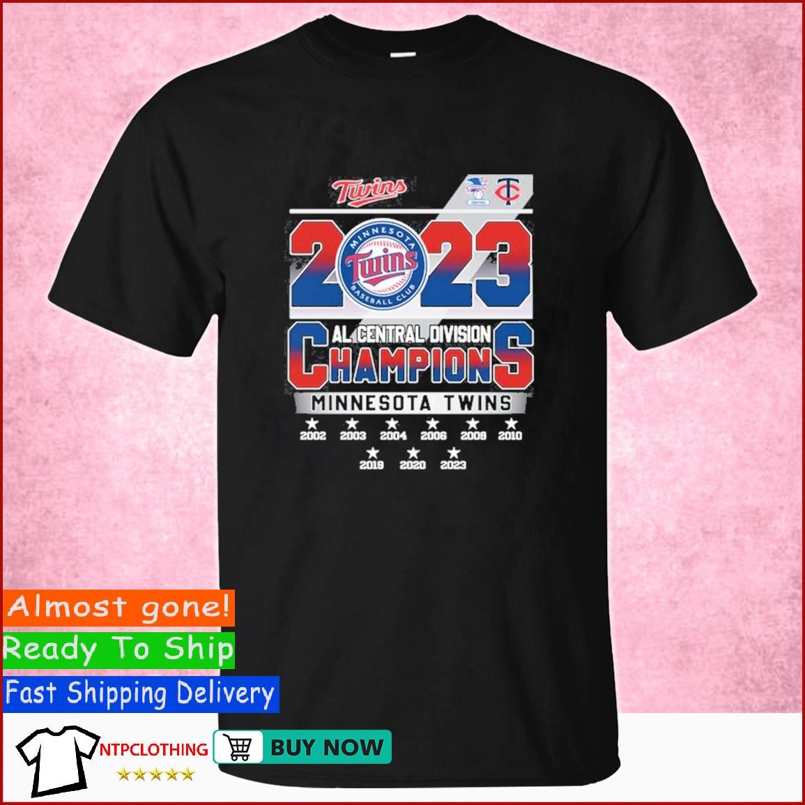 Minnesota Twins AL Central Division Champions Shirt, hoodie, sweater, long  sleeve and tank top