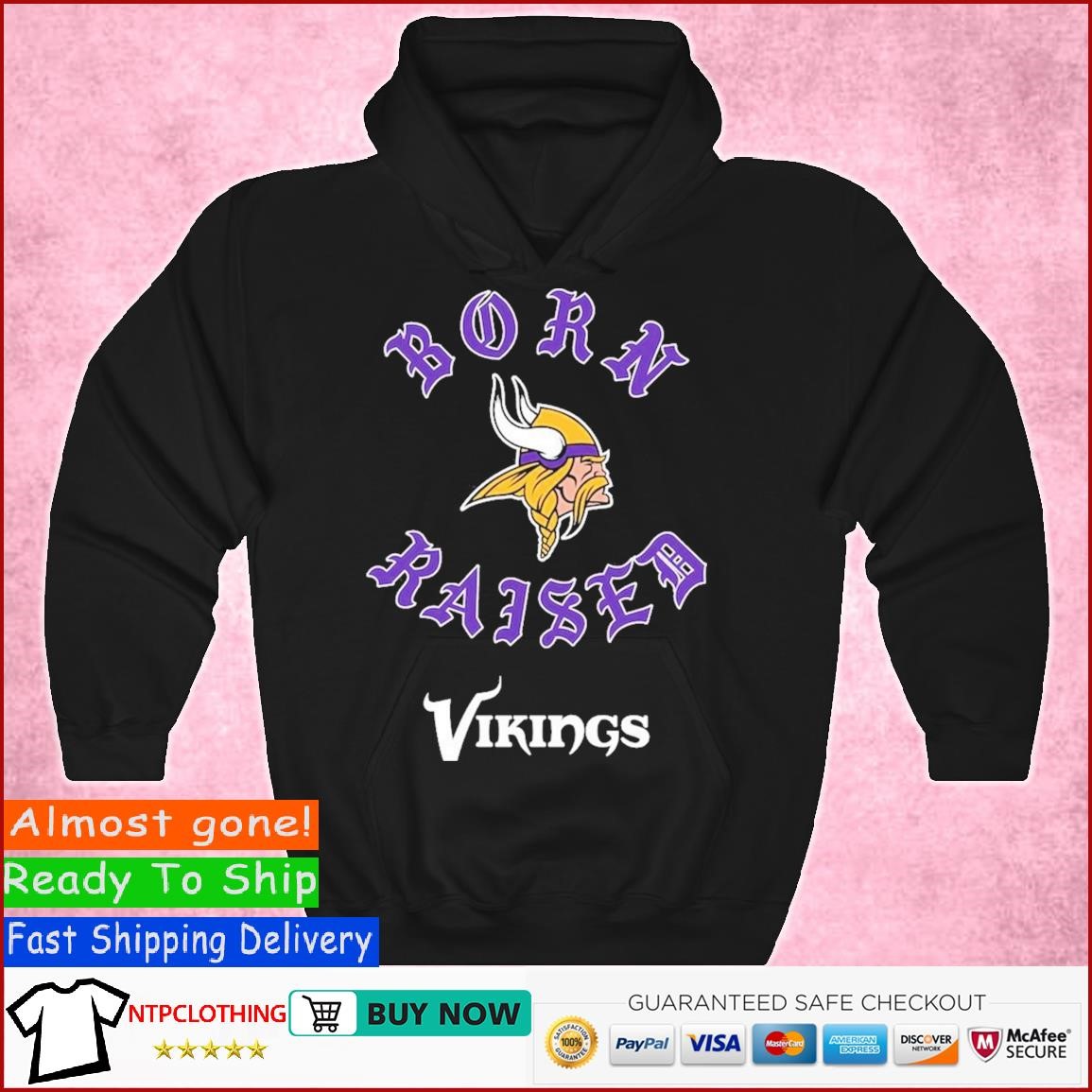 Official Minnesota Vikings Born X Raised Shirt, hoodie, sweater, long  sleeve and tank top