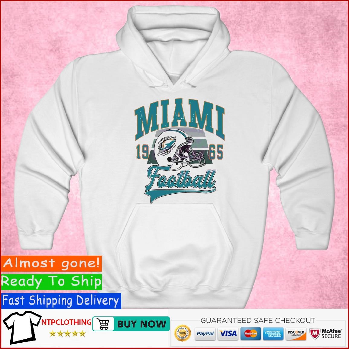 NFL Miami Football 1965 Retro Football American shirt, hoodie, sweater,  long sleeve and tank top