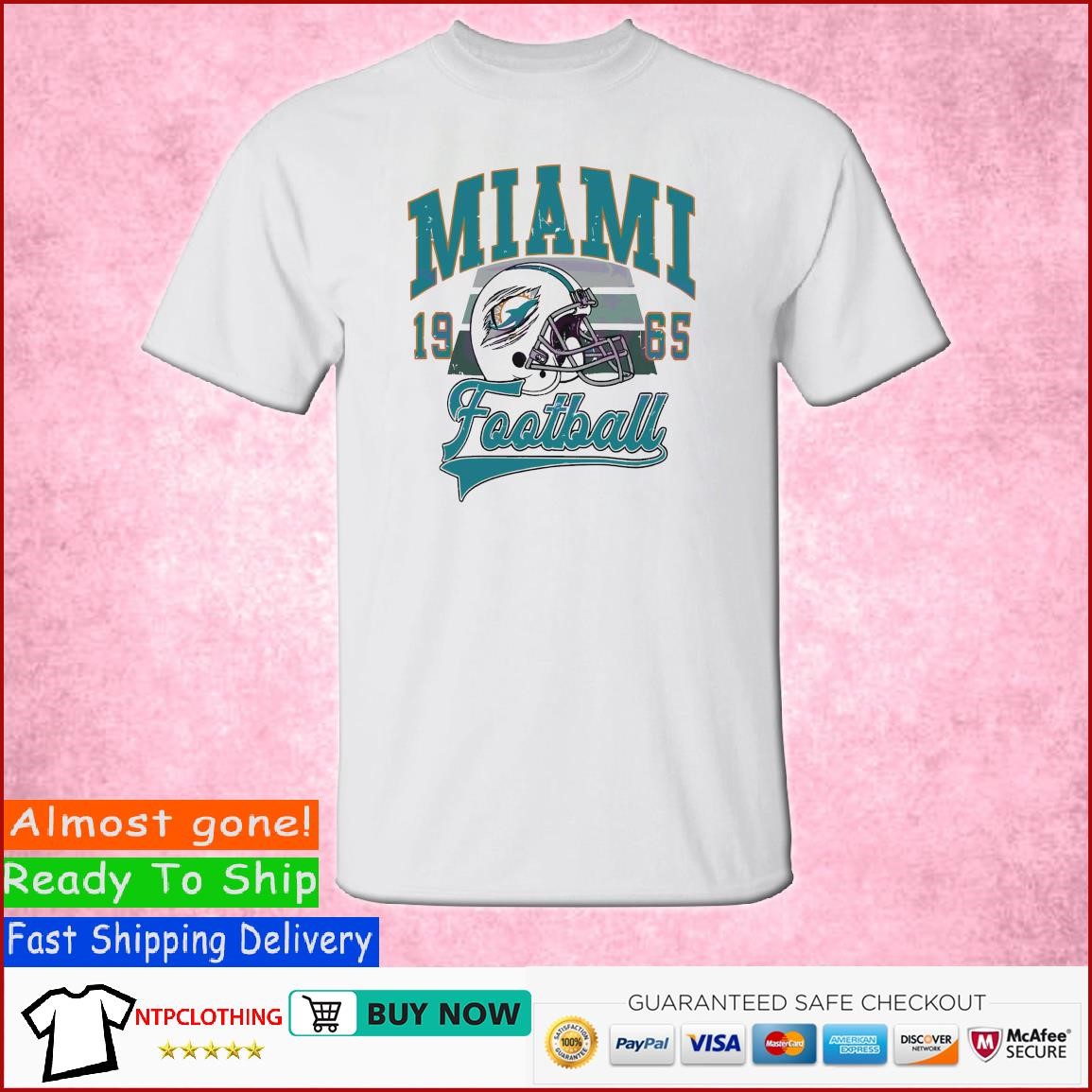 Vintage Miami Dolphins NFL Football Logo T-Shirt