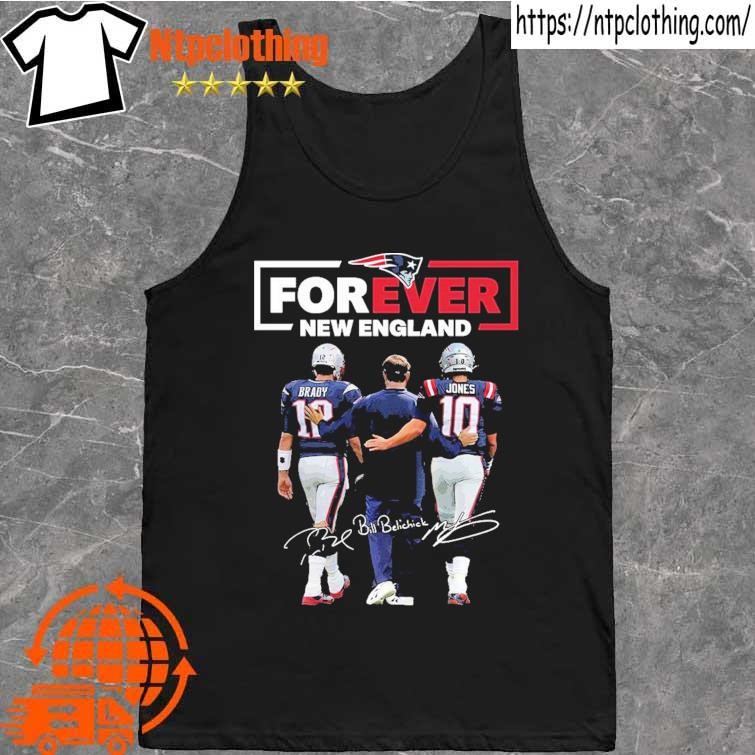 Official New England Patriots Forever Tom Brady Mac Jones Signatures shirt,  hoodie, sweater, long sleeve and tank top