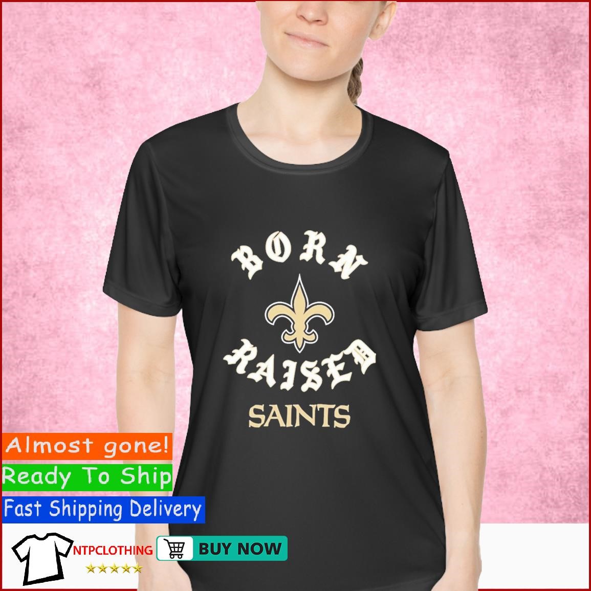 Official New Orleans Saints Born X Raised Shirt, hoodie, sweater