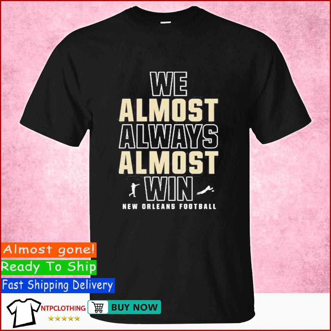 We Almost Always Almost Win Hooded Sweatshirt