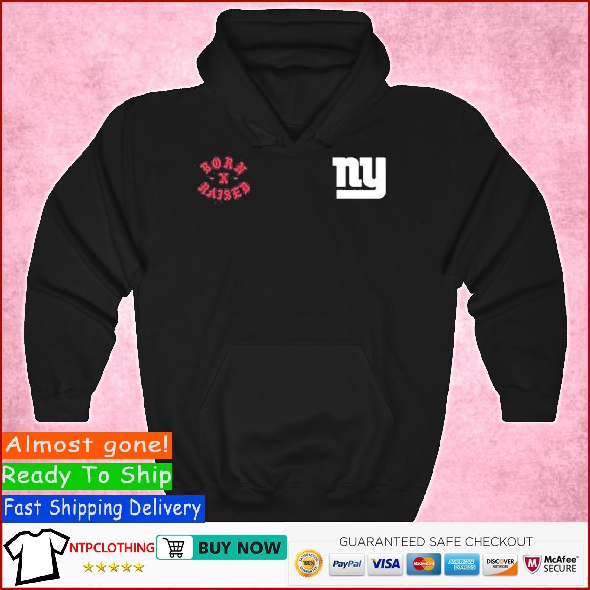 Official new York Giants Born X Raised Shirt, hoodie, sweater, long sleeve  and tank top