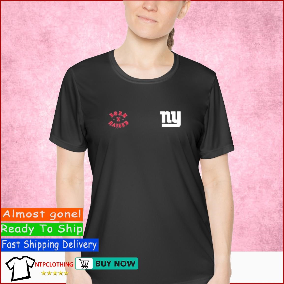 New York giants born x raised logo design t-shirt, hoodie, sweater, long  sleeve and tank top