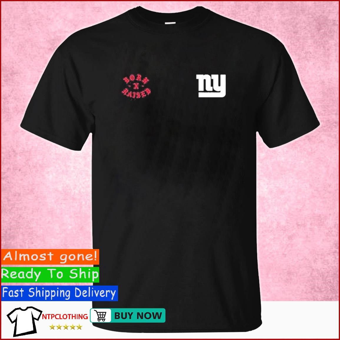 New york giants born x raised shirt, hoodie, sweater, long sleeve and tank  top