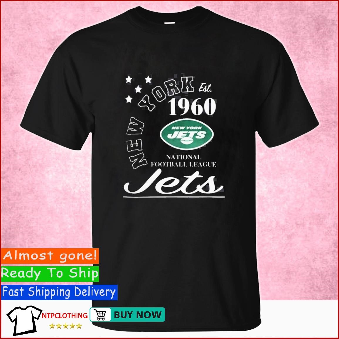 90s New York Jets NFL Graphic White Shirt Unisex Men Women