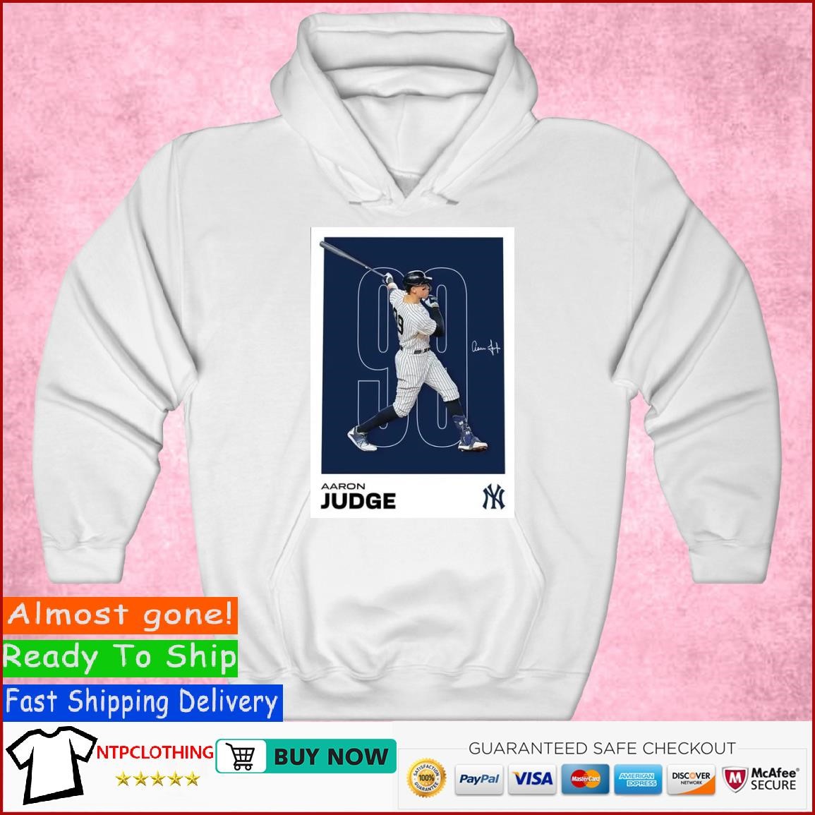 New York Yankees Aaron 90 Judge signature shirt, hoodie