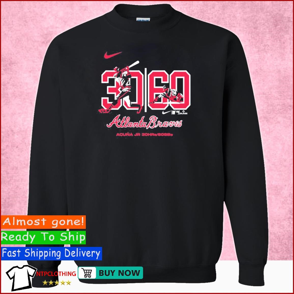Official Nike Atlanta Braves Acuña Jr 30-60 Shirt, hoodie, sweater, long  sleeve and tank top