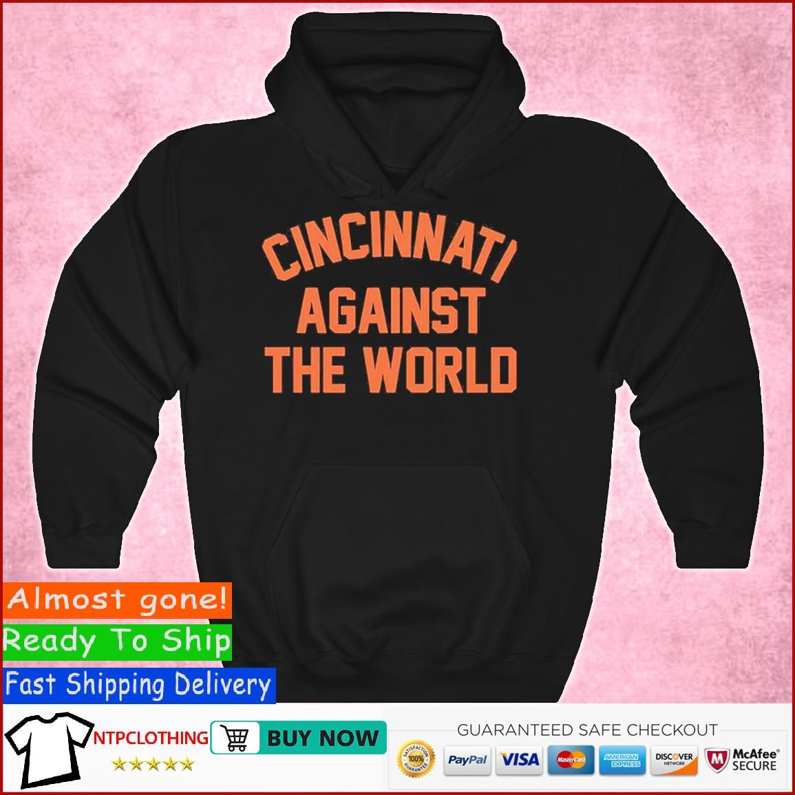 Cincinnati Against The World Shirt, hoodie, sweater and long sleeve