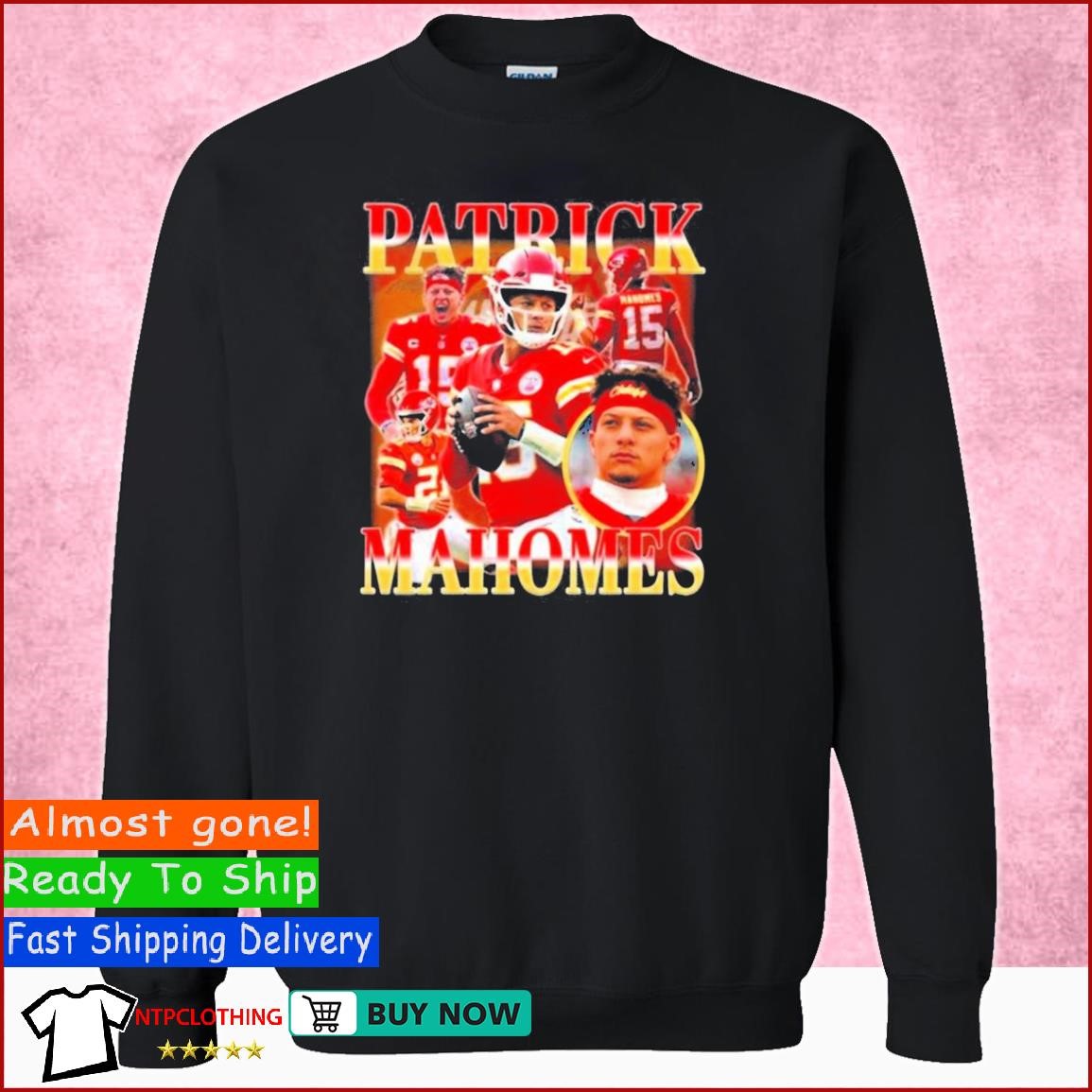 Patrick Mahomes 15 football vintage poster shirt, hoodie, sweater, long  sleeve and tank top