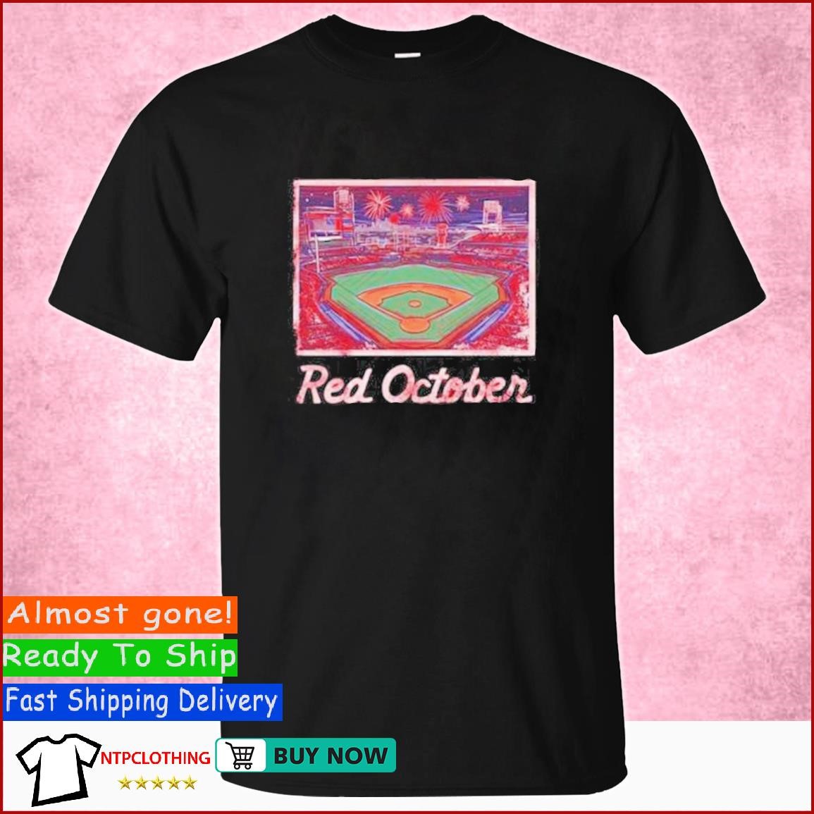 Philadelphia Phillies Red October Stadium 2023 Red Phillies Shirt