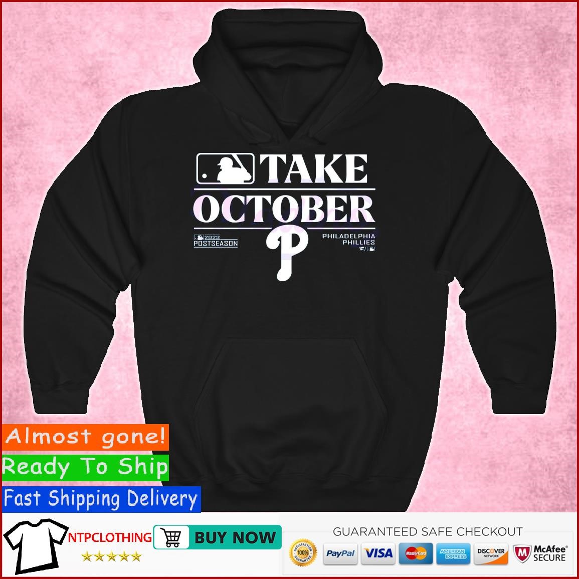 Official philadelphia phillies take october 2023 postseason t-shirt, hoodie,  sweatshirt for men and women