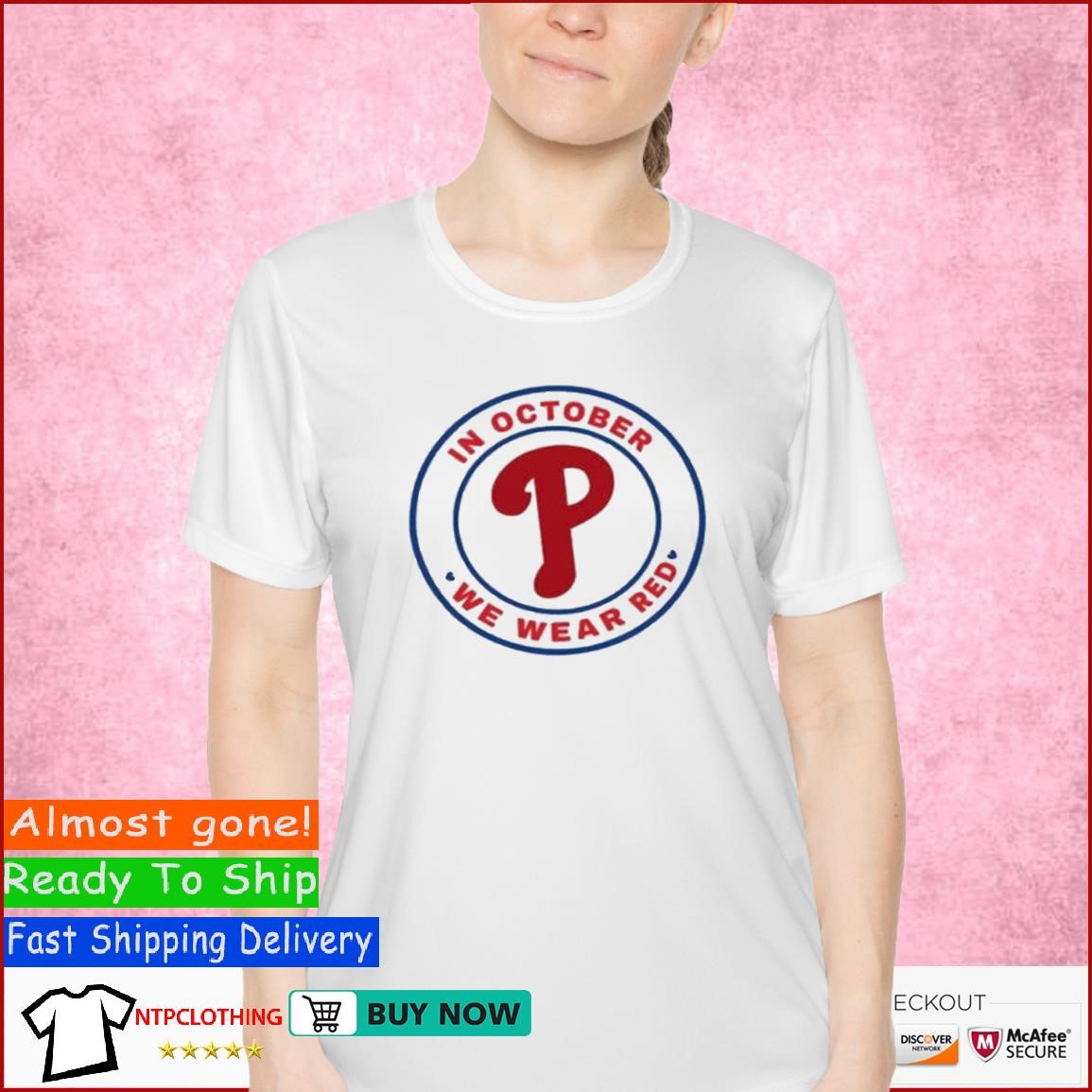 Official Philadelphia Phillies Take October Red Shirt - Shirtnewus